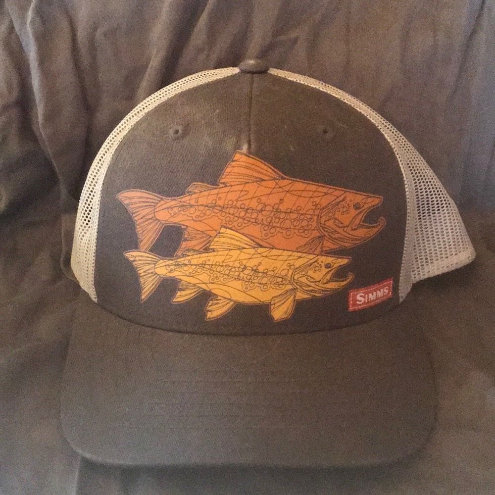Simms trucker hat